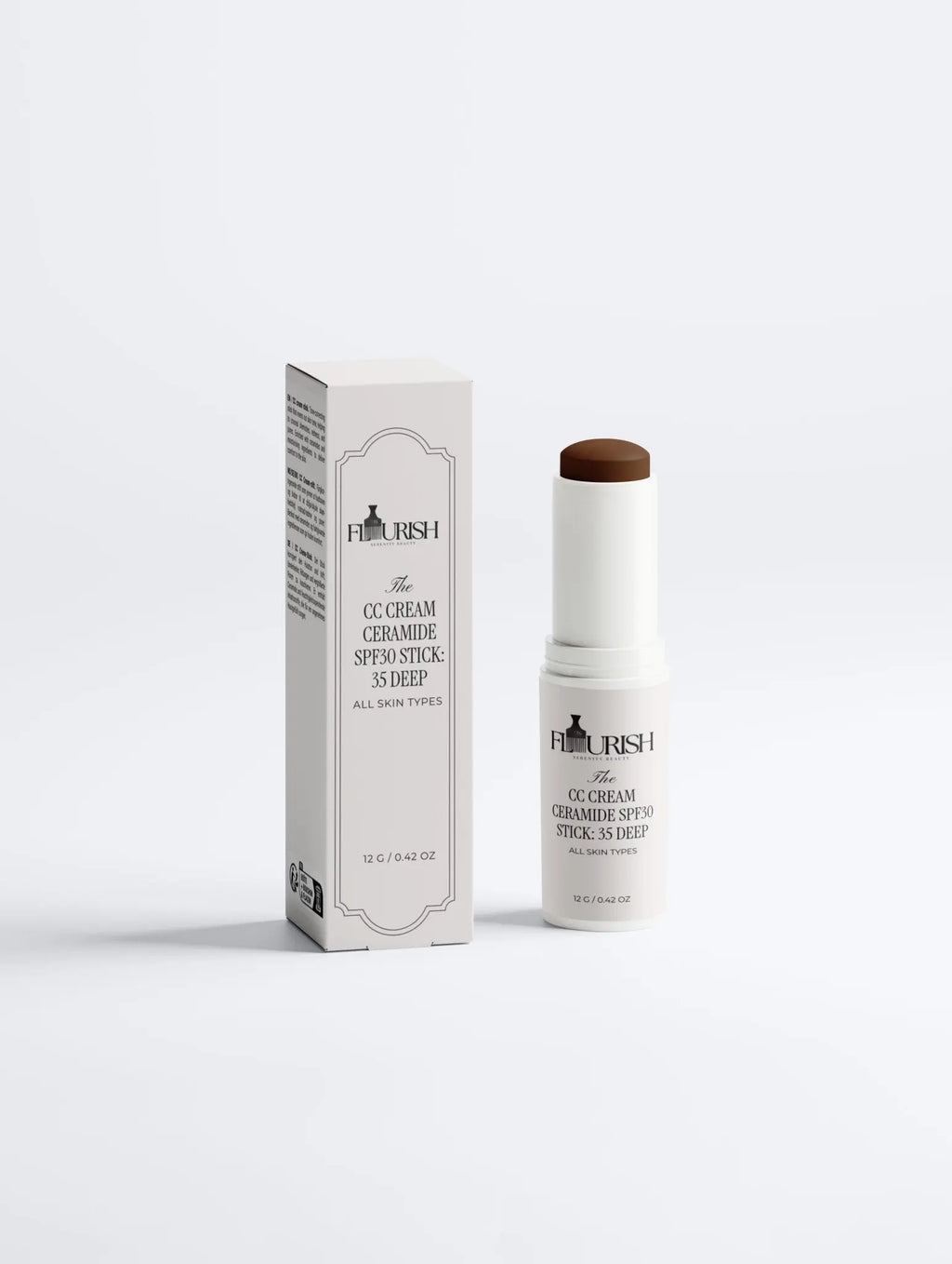 CC Cream Ceramide SPF30 Stick: 35 DEEP - Flourishbyserenity