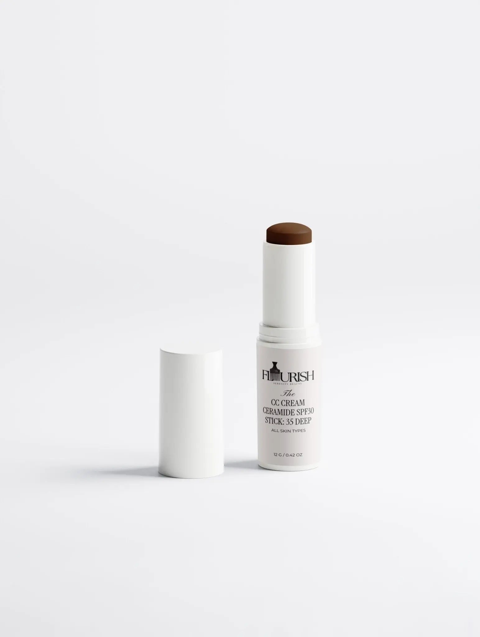 CC Cream Ceramide SPF30 Stick: 35 DEEP - Flourishbyserenity
