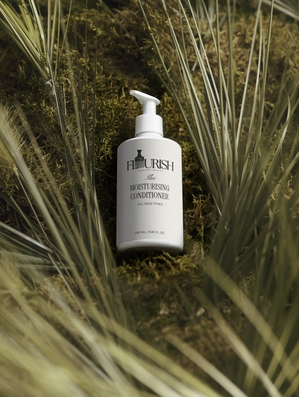 Natural conditioner with aloe vera and argan oil for smooth shiny hair