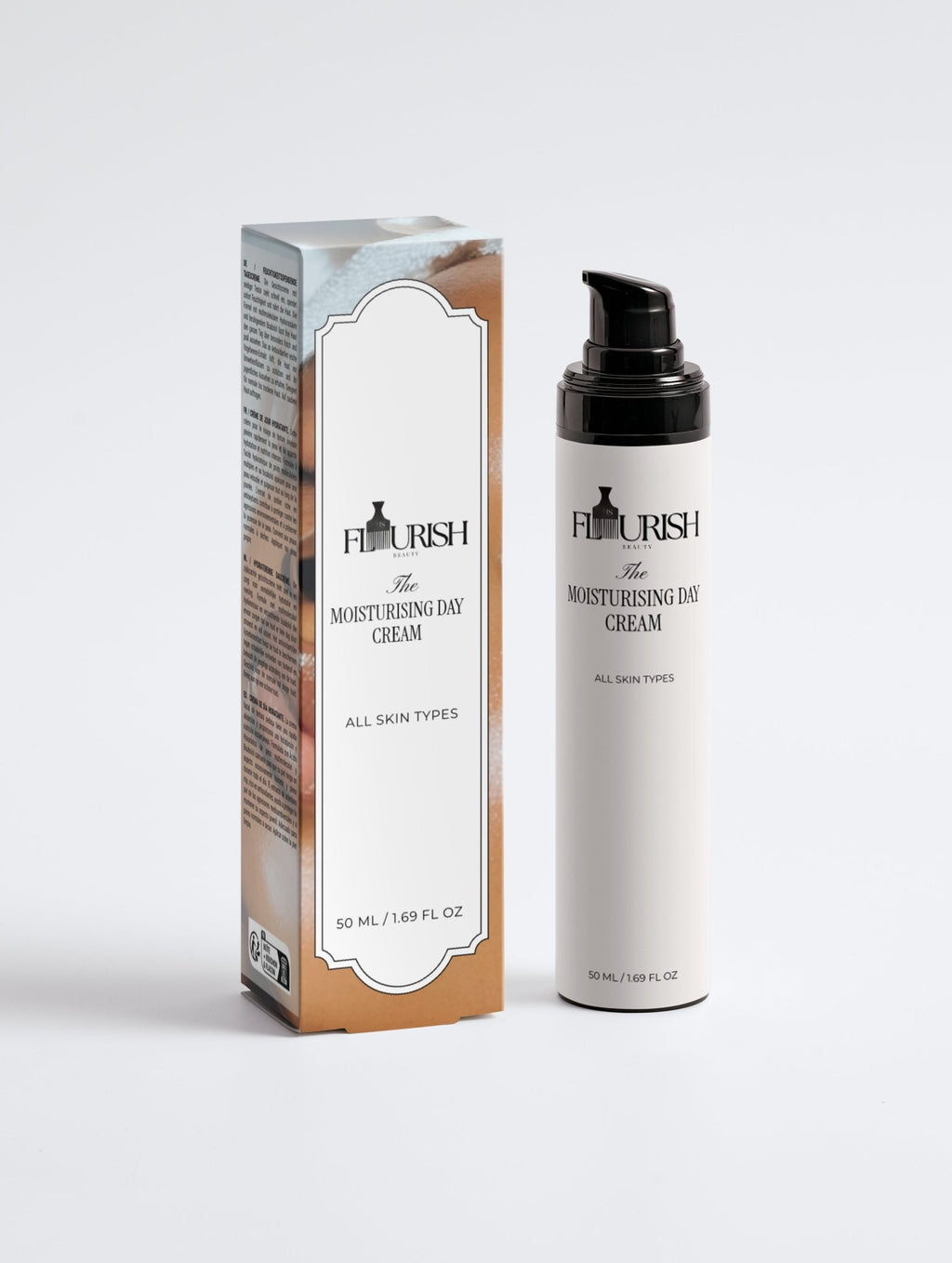 Silky texture face cream providing deep hydration and a dewy, plump skin finish for normal to dry skin types.